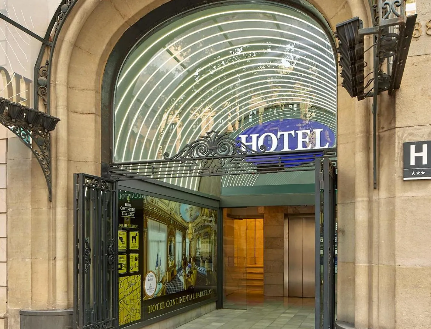 Hotel Continental Barcelona 3*,  Španělsko
